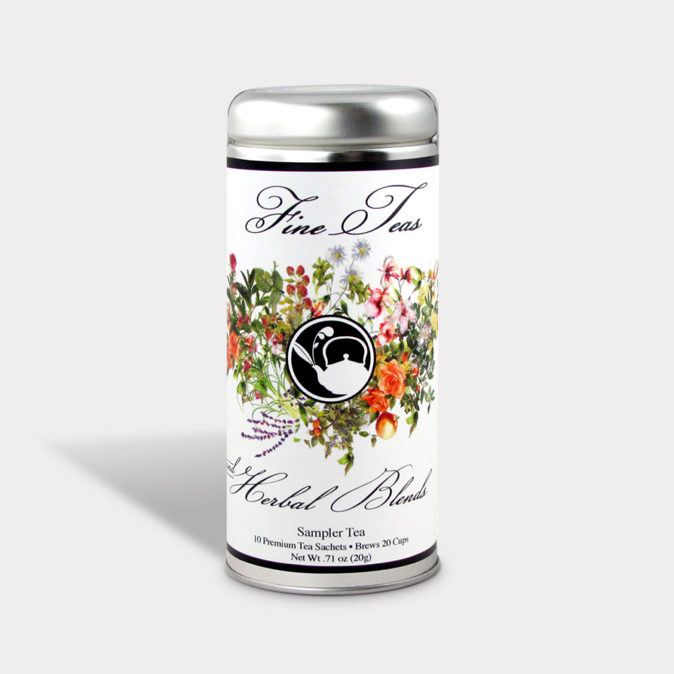 Flower Tea Sampler The Tea Can Company