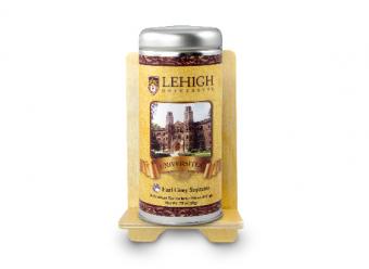 Lehigh University Customizable Private Label Wholesale Items Tall Tin Tea Can