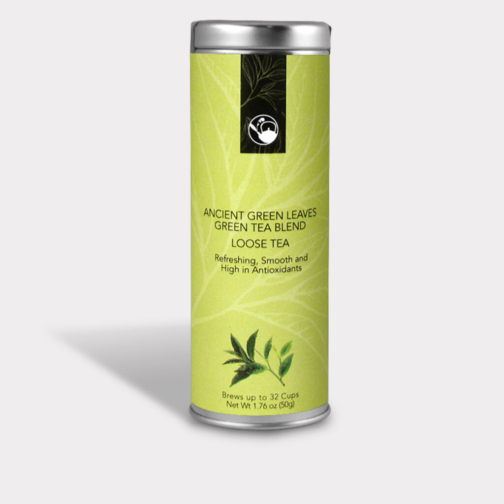 Ancient Green Leaves Loose Green Tea Blend The Tea Can Company
