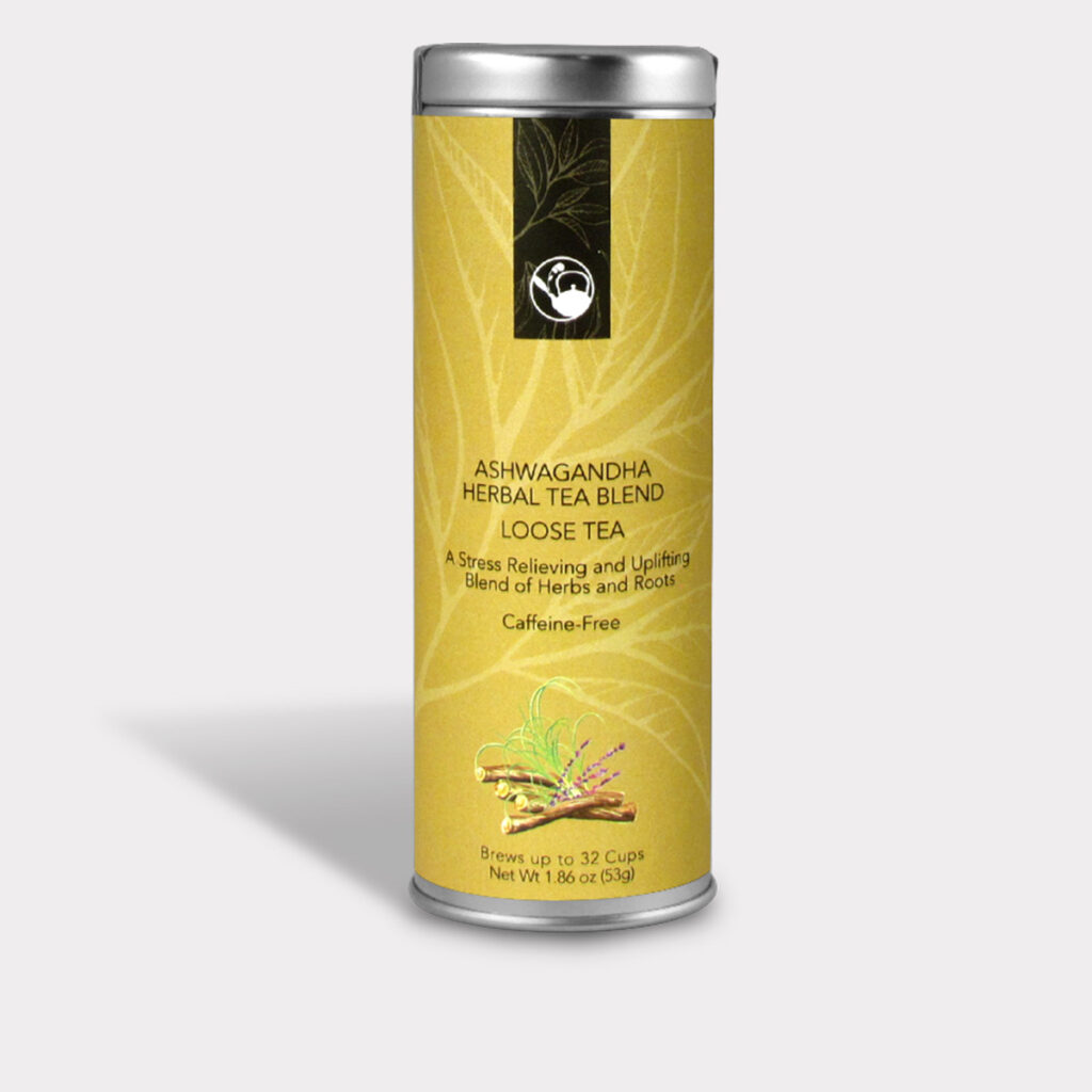 Ashwagandha Loose Herbal Tea Blend The Tea Can Company
