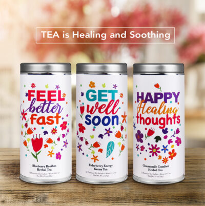 Get Well Soon<br> Happy Flowers Gift Box