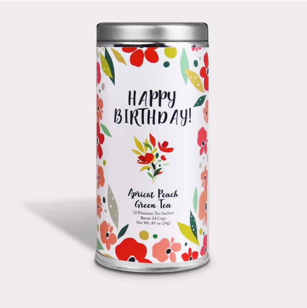 Happy Birthday! <br> Apricot Peach Green Tea