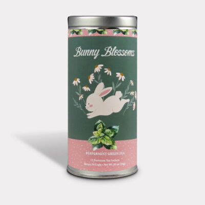 Easter Bunny Blossoms Peppermint Green Tea