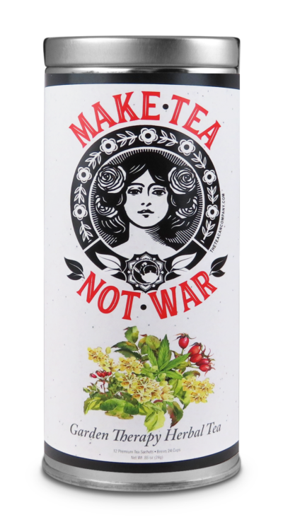 Make Tea Not War<br>Garden Therapy Herbal Tea