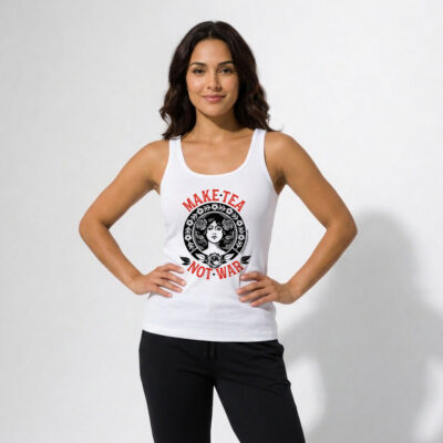 Make Tea Not War Tank Top