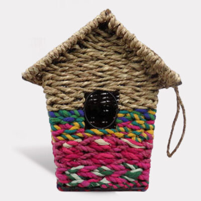 Birdhouse From<br/> Recycled Materials-Square