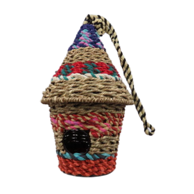 Birdhouse From<br/>Recycled Materials-Cone