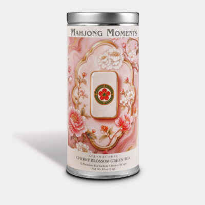 Mahjong Asian Cherry Blossom Green Tea