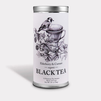 Black and White Elderberry Black Tea