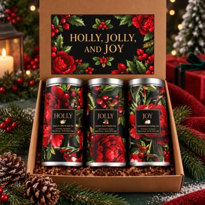 Holly, Jolly, & Joy Tea Gift Box